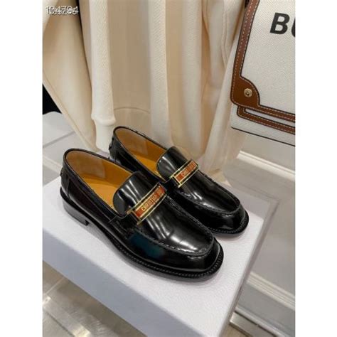 NIB DIOR CODE LOAFER Black Brushed Calfskin Moccasins